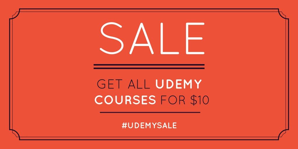 udemy latest coupons