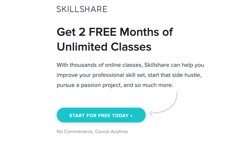 skillshare three months free account.